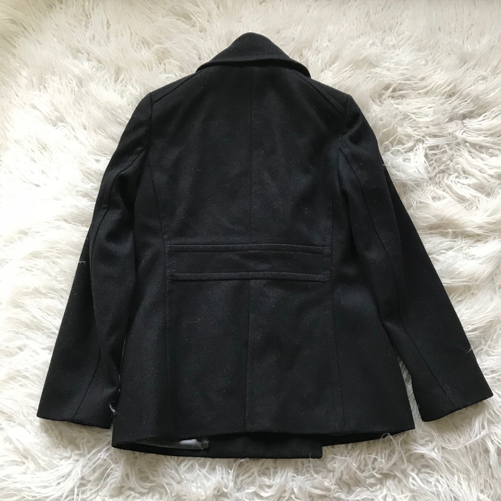 J. Crew Melton Pea‎ Coat Jacket Double Breasted - Picture 9 of 9